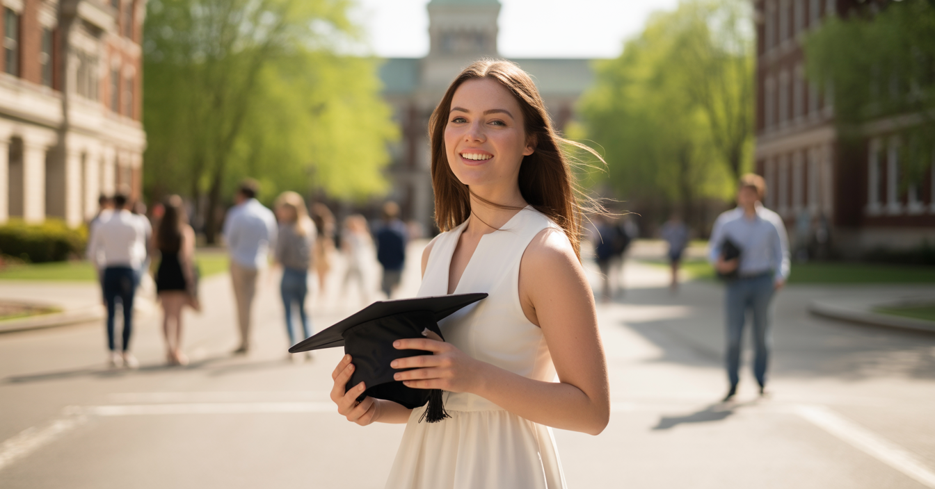 The Perfect White Graduation Dress: Styles, Trends & Tips