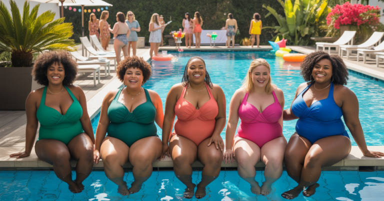 15 Plus Size Swimwear Outfit Ideas For Poolside Confidence