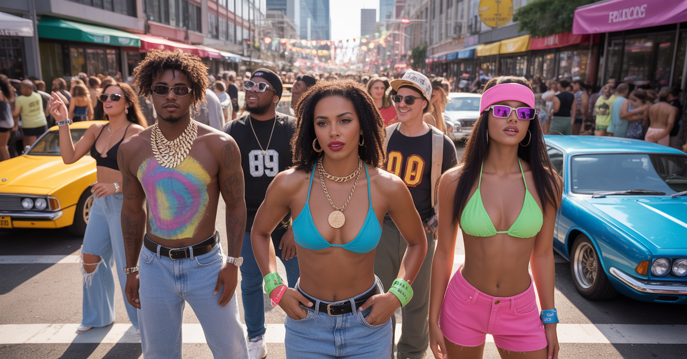The Ultimate Guide to Iconic Freaknik Outfits & 90s Style