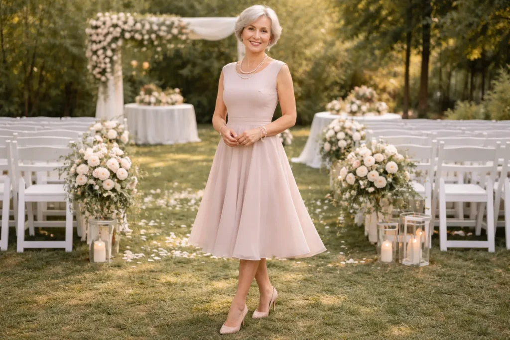 The Elegant A-Line Dress