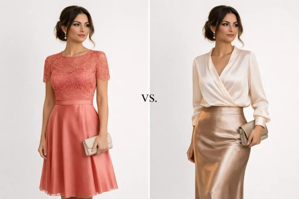 Decoding Wedding Dress Codes for Skirt Outfits