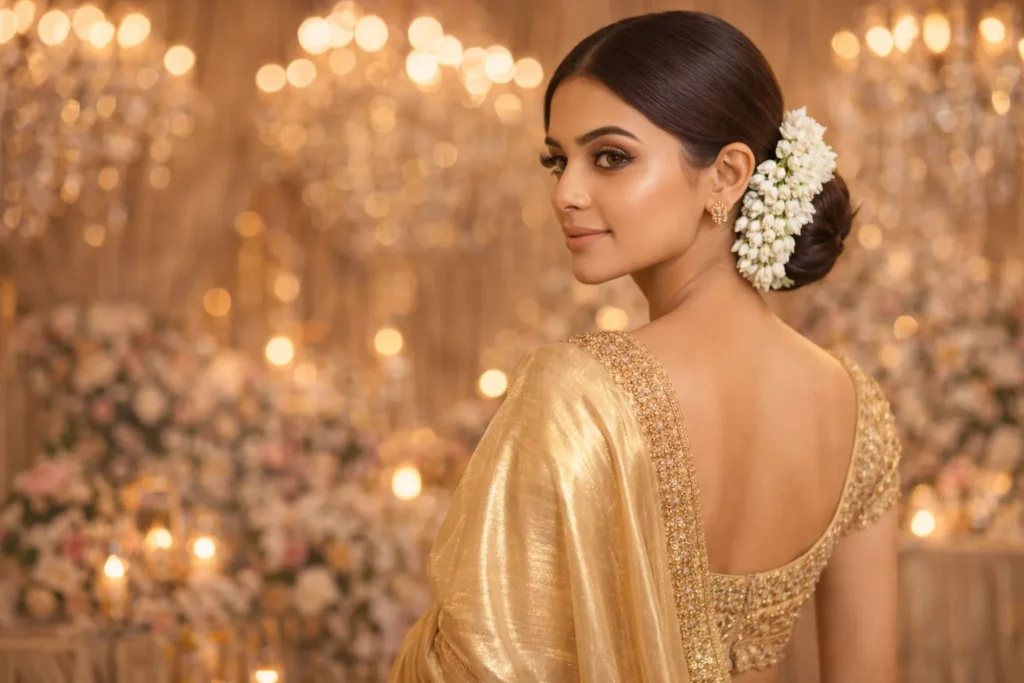 The Sleek Middle-Parted Bun