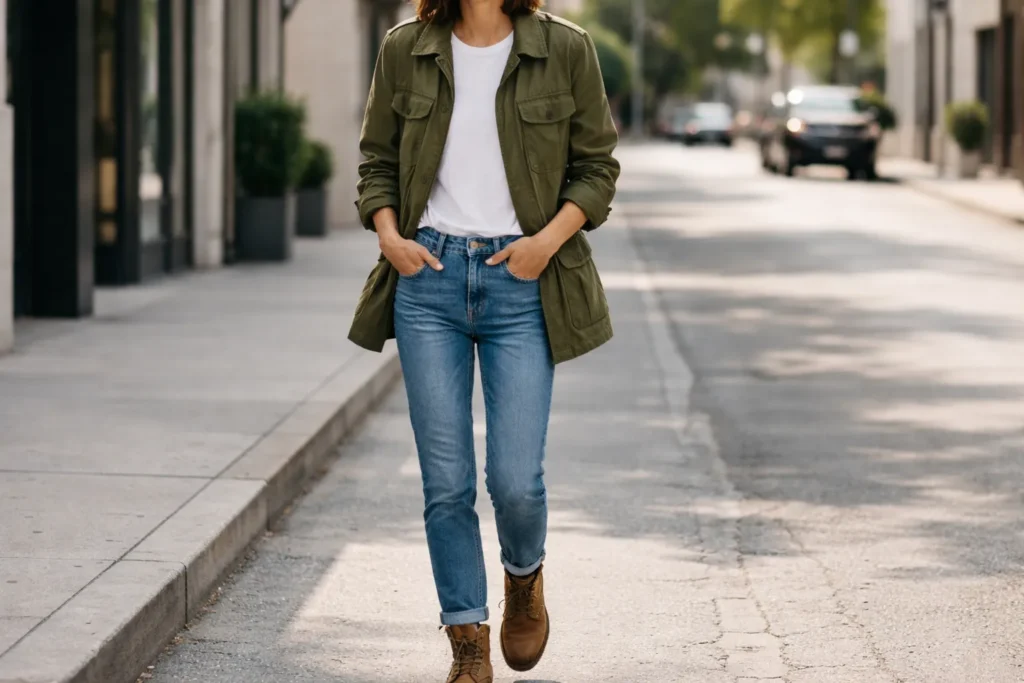 The Classic Olive Field Jacket