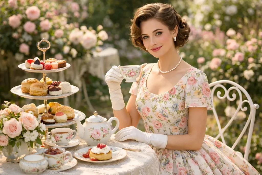 The Enduring Charm of Tea Party Attire