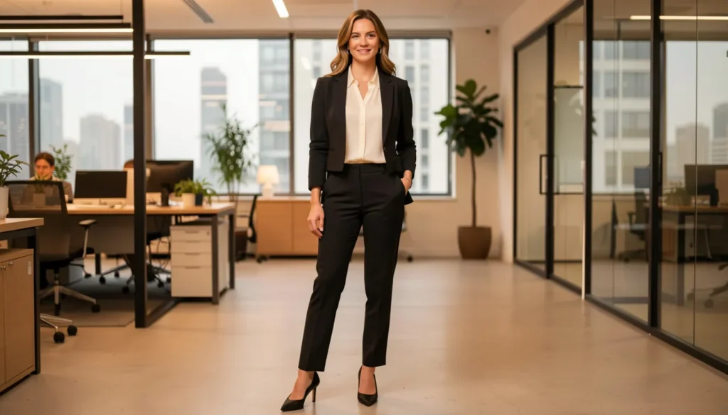 Business Casual (General Office) Interview Outfit for Women
