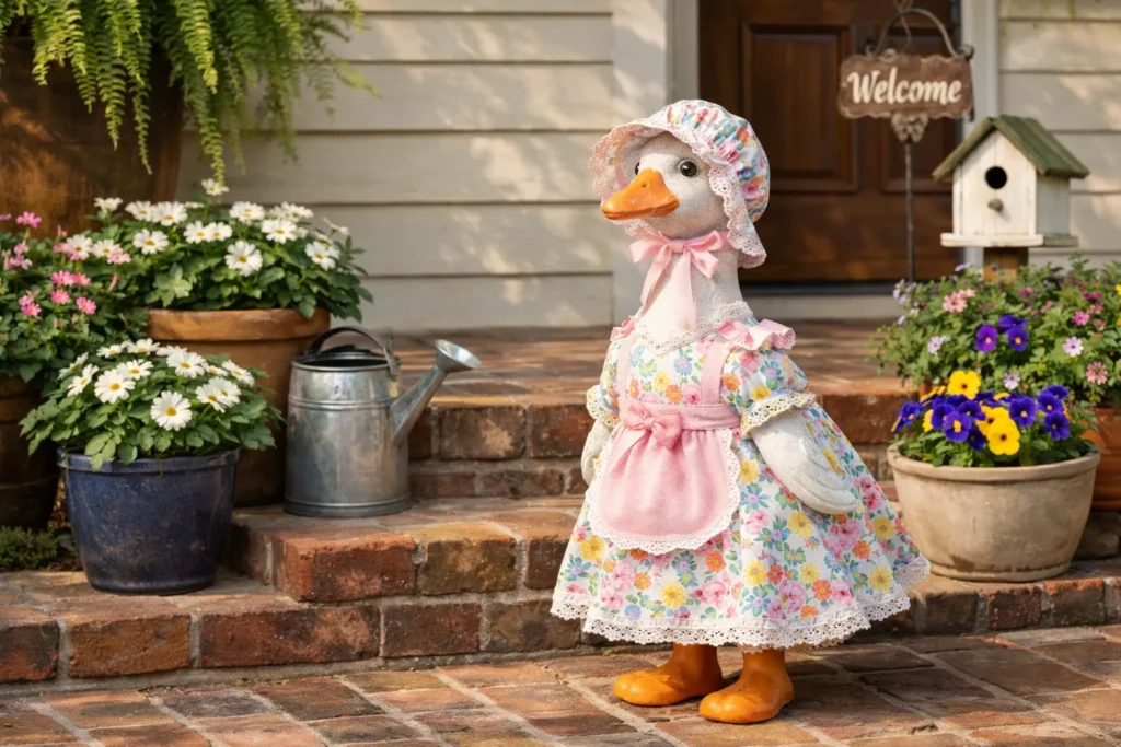 Why Dress Your Lawn Goose? The Joy of a Well-Dressed Bird