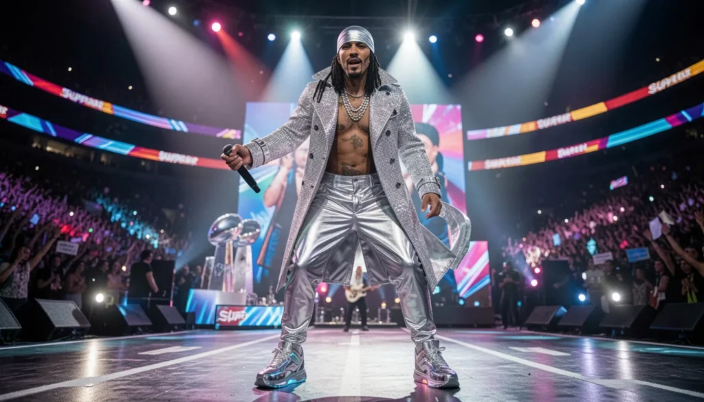 Bad Bunny Super Bowl Outfit