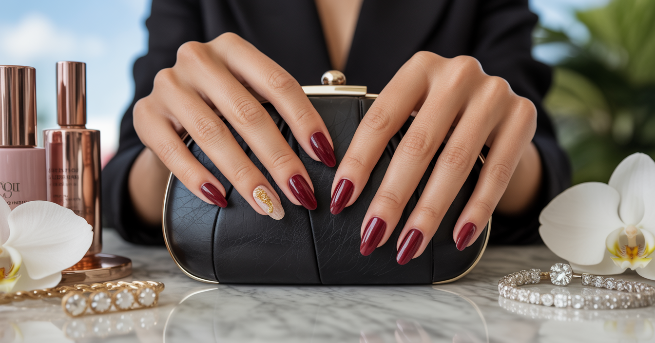 Maroon Nails Guide: Best Designs, Shapes, and Shades to Try