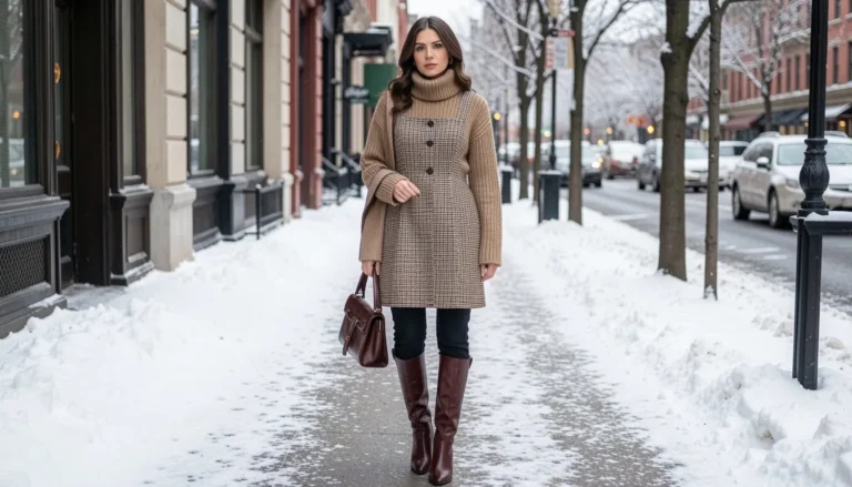 Tweed and Wool: Winter Sophistication