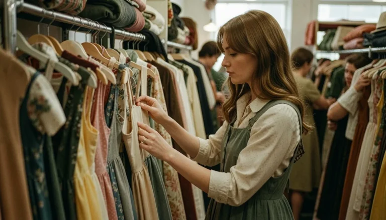 What to Wear Under a Pinafore Dress