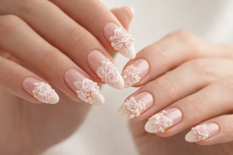 3D Flower Nails