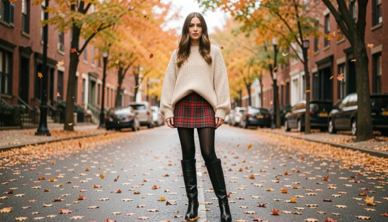 The Plaid Mini Skirt