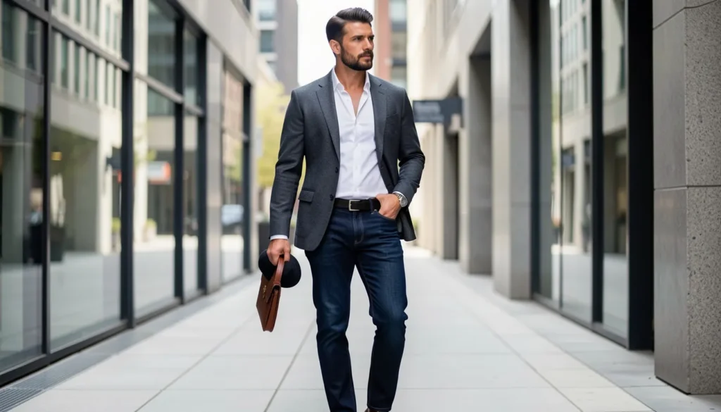 The Dark Wash Tailored Jean