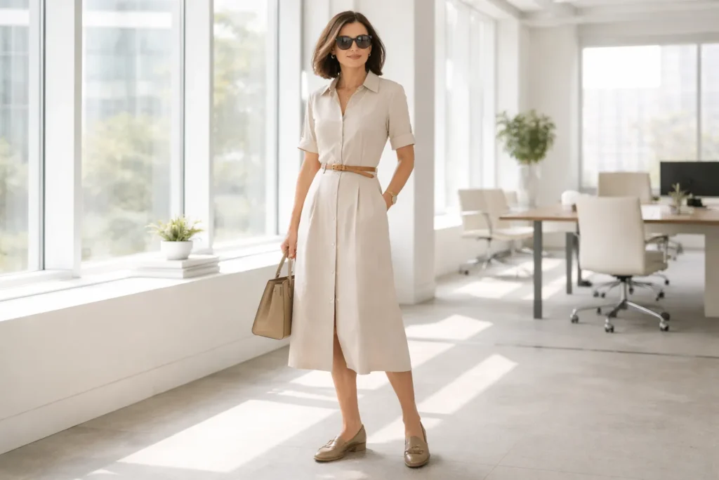 The Classic Shirtdress