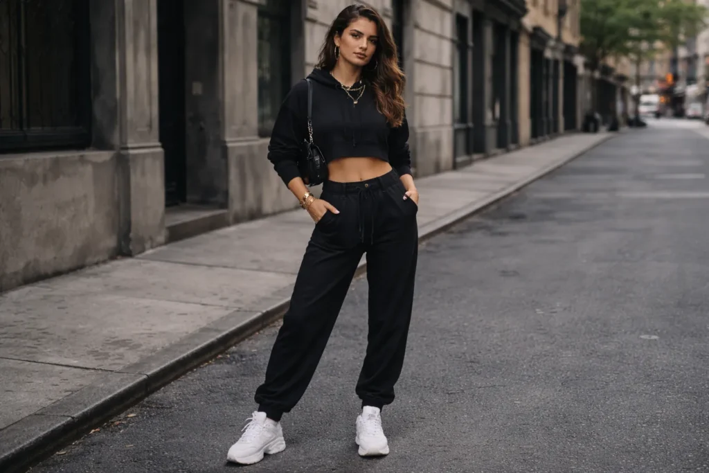 Cargo Pants and Corset Top