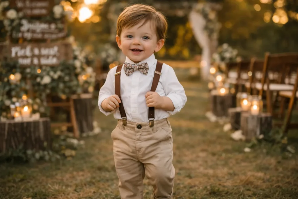Casual and Rustic (Suspenders and Bow Ties)