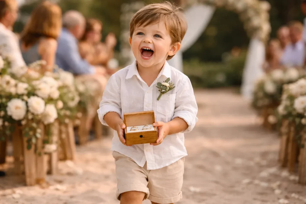 How to Keep Kids Happy in Wedding Attire