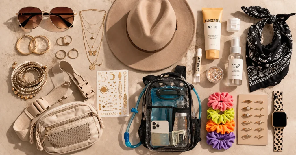 Essential Festival Accessories