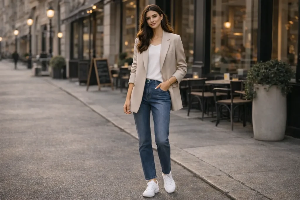 The Oversized “Boyfriend” Blazer