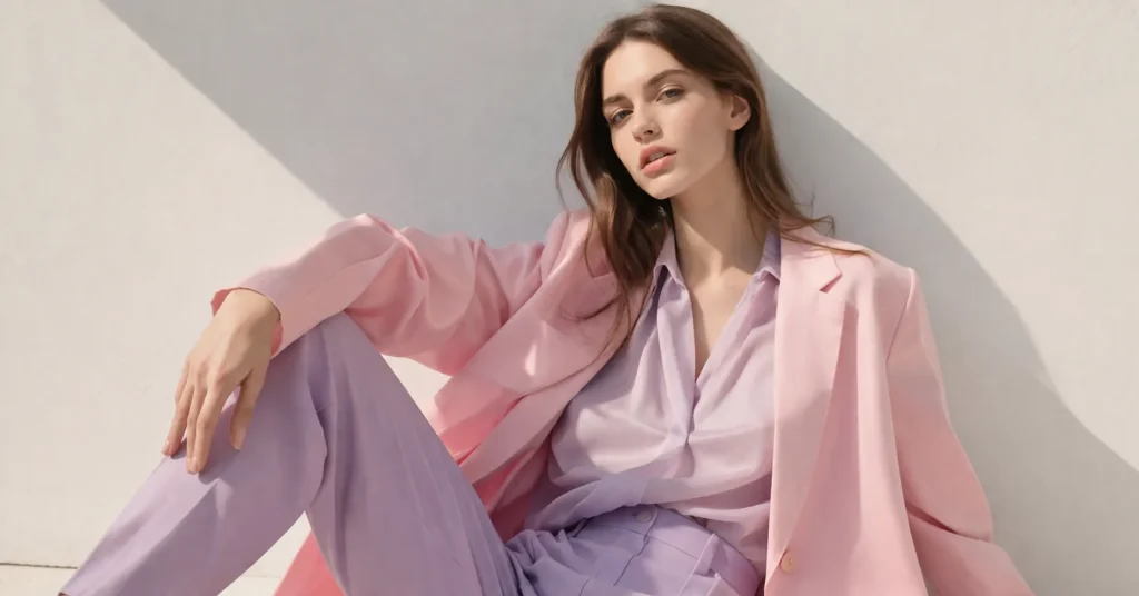 Pastel Pinks and Lavender