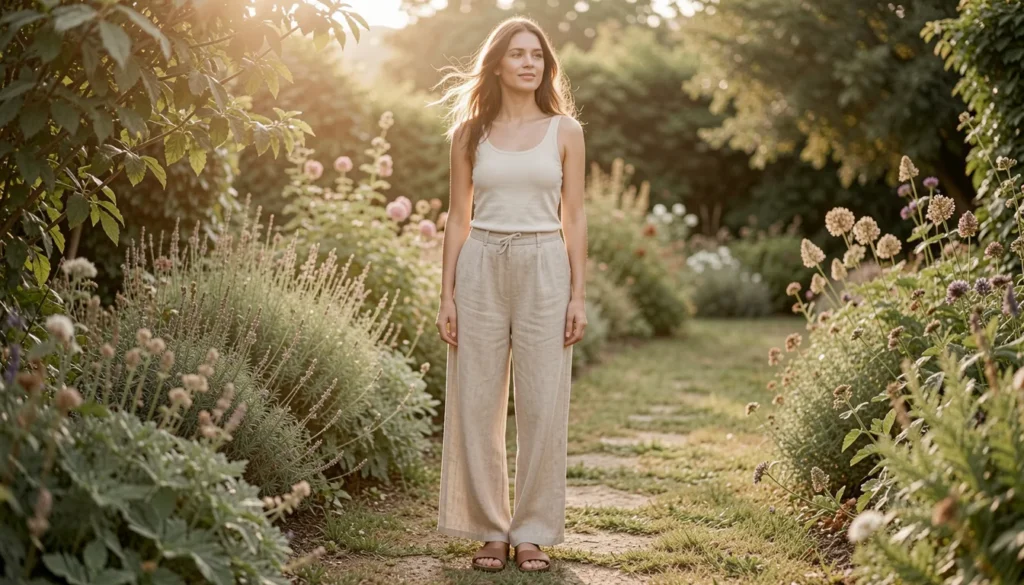 Breathable Linen Pants