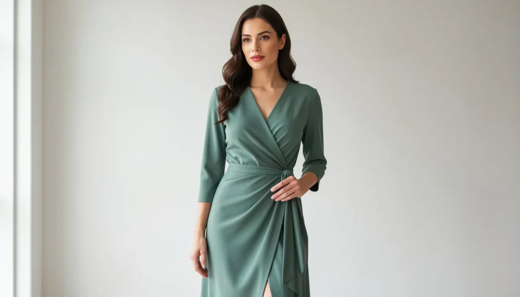 The Classic Wrap Dress