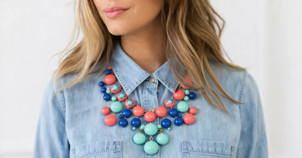 Statement Necklaces and Bubble Bibs