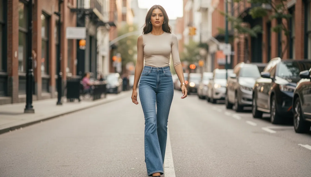 The Evolution of the Flare Jeans Trend