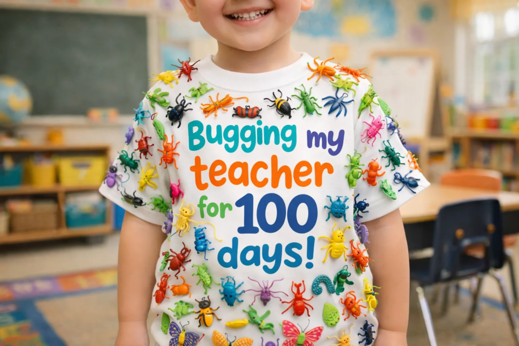 The “Bugging My Teacher for 100 Days” Shirt