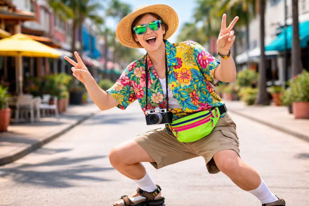 Tacky Tourist Outfit Ideas