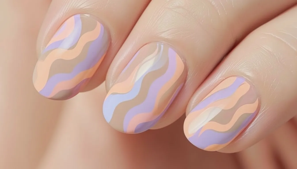 Abstract Swirls and Wavy Lines