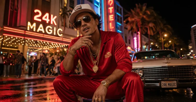 The 24K Magic Streetwear Vibe